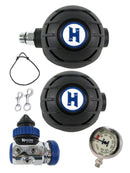 Halcyon Regulator Set H50D Aura Master Gauge Full Set