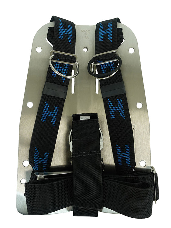 Halcyon Stainless Steel Backplate with Harness