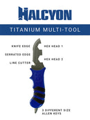 Halcyon Titanium Multi-Tool with Details