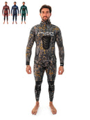 Huntmaster Burnum Huntsman 1.5mm Wetsuit Camo Series Blaze 