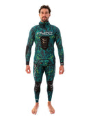 Huntmaster Burnum Huntsman 1.5mm Wetsuit Camo Series Green