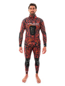 Huntmaster Burnum Huntsman 1.5mm Wetsuit Camo Series Red