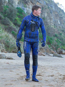 Huntmaster Burnum Huntsman 3.5mm Wetsuit Camo Series Lifestyle Blue