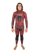 Huntmaster Burnum Huntsman 3.5mm Wetsuit Camo Series Red