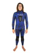 Huntmaster Burnum Huntsman 5mm Wetsuit Camo Series Blue