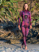 Huntmaster Hooded Spearfishing Rashguard 2-Piece Suit With Chest Pad Camo Unisex Pink Lifestyle