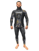 Huntmaster Sublime Smooth Skin 2 Piece Wetsuit Long John 2mm Camo Blaze