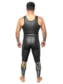 Huntmaster Sublime Smooth Skin 2 Piece Wetsuit Long John 2mm Camo Long John Back