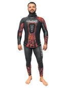 Huntmaster Sublime Smooth Skin 2 Piece Wetsuit Long John 2mm Camo Red