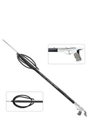 Huntmaster Tasman Aluminium Open Head Speargun White Complete 