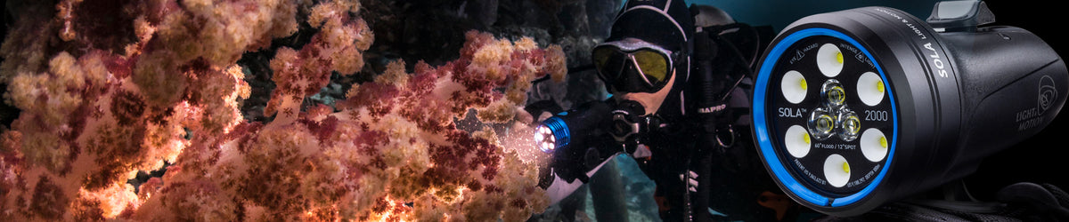 Light & Motion Underwater Lights