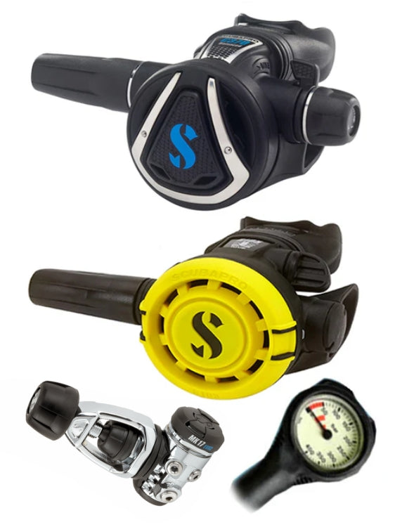 MK17 Evo 2 Yoke C370 R105 Octopus Regulator Combination

