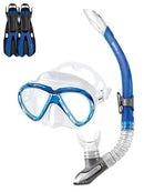 Mares Marlin Volo Travel Set - Blue