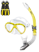 Mares Marlin Volo Travel Set Yellow