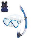 Mares Pirate Allegra Kids Snorkel Set Blue