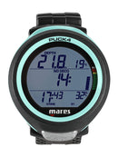 Mares Puck 4 Dive Computer Black Aqua Front