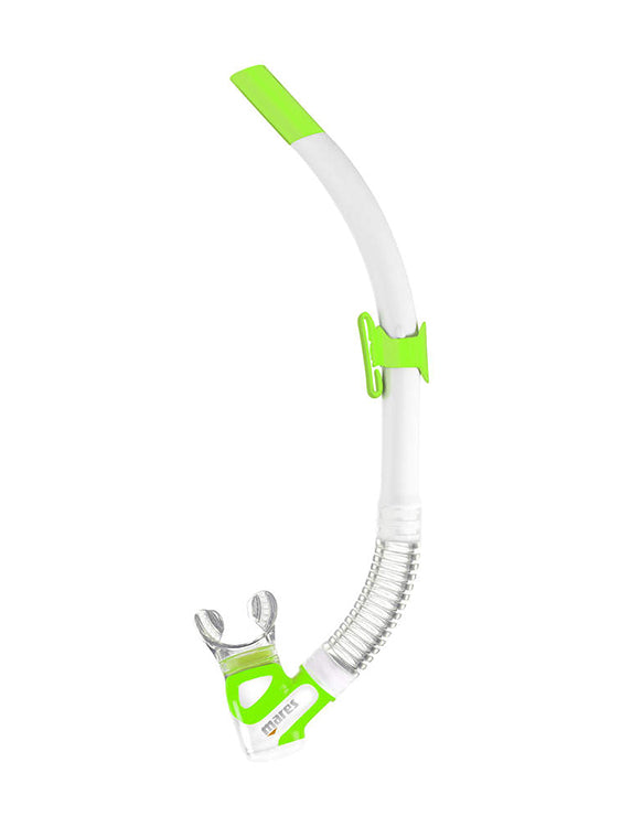 Mares Rebel Flex Snorkel Clearance White Lime