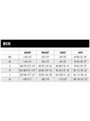 Mares Rock BCD Size Chart