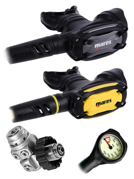 Erogatore Mares SXS 62X DIN Per Immersioni Subacquee Nuovo Made In Italy - Foto 2