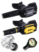 Mares Regulator Set: SXS 62X Yoke w/ SXS Octopus & Free Termo Gauge