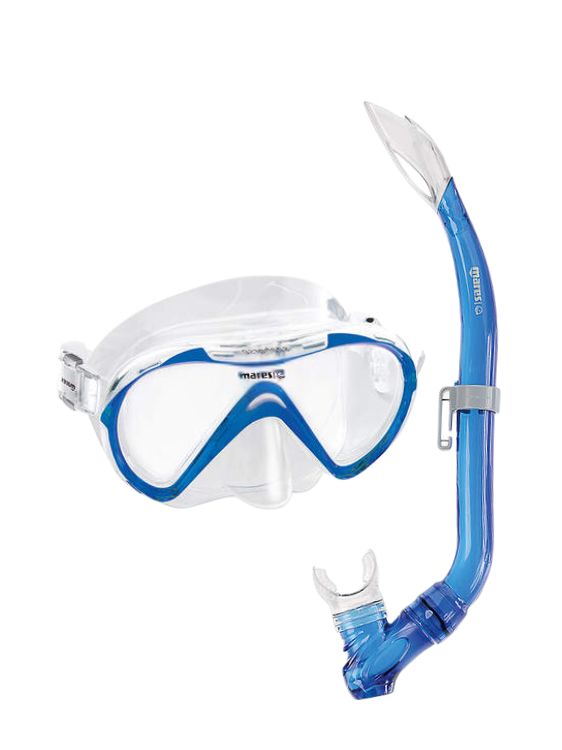 Mares Seahorse Junior Snorkel Set Blue