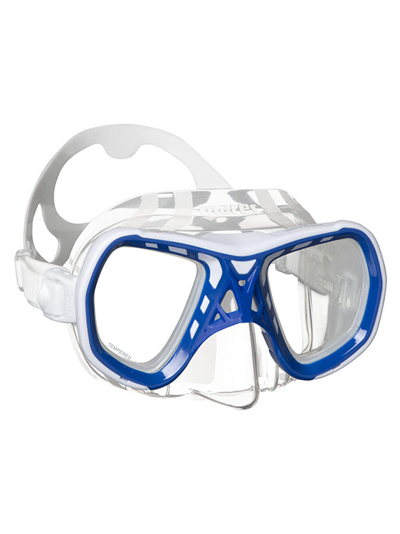 Mares Spyder Mask Clear Blue White