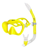 Mares Tropical Snorkel Set Yellow