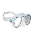 Mares X-Force Mask White Aqua Side