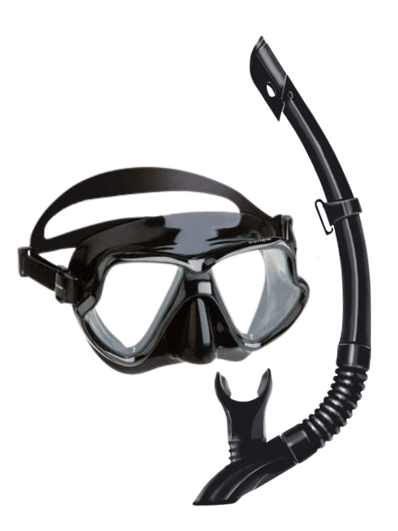 Mares Wahoo Snorkel Set Black