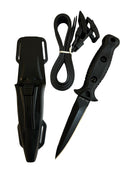 ODG K21BE Kali Dive Knife Black with Straps