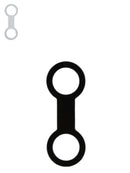 ODG Silicone Snorkel Keeper Black
