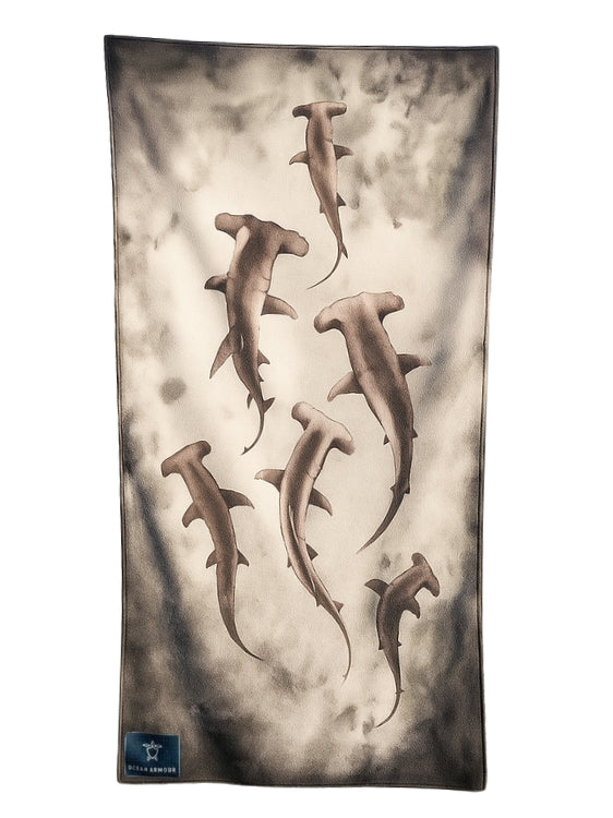Ocean Armour Hammerhead Beach Towel