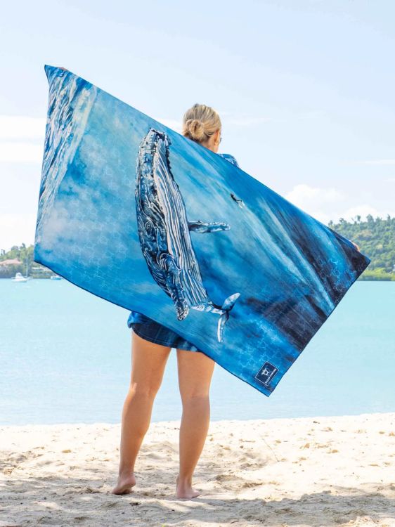 Ocean Armour Humpback Whale Sand Free Towel