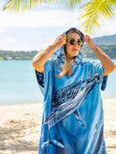 Ocean Armour Poncho Towel  Humpback Whale Lifestyle