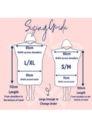 Ocean Armour Reef Love Poncho Size Guide