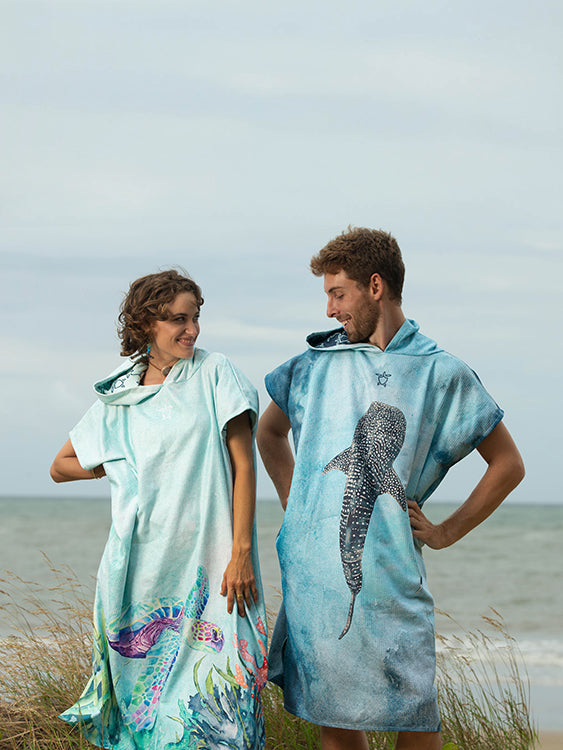 Ocean Armour Turtle Poncho Female and Male