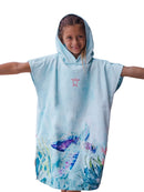 Ocean Armour  Kids Turtle Poncho  4 -9 years-Front