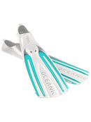 Oceanic Viper 2 Full Foot Fins White Aqua Pair