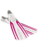 Oceanic Viper 2 Full Foot Fins White Pink Pair