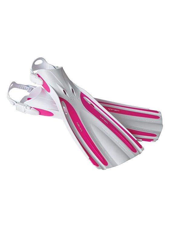 Oceanic Viper Fins White Pink
