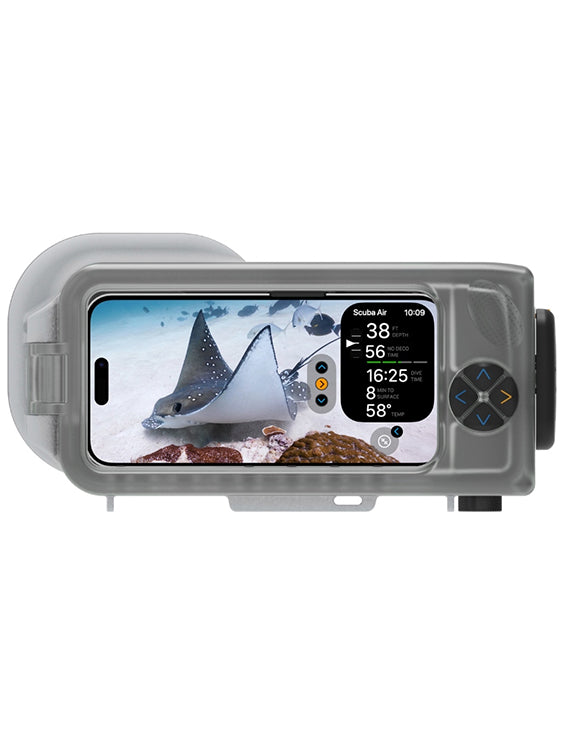 Oceanic+ Dive Housing for iPhone Back with Screen