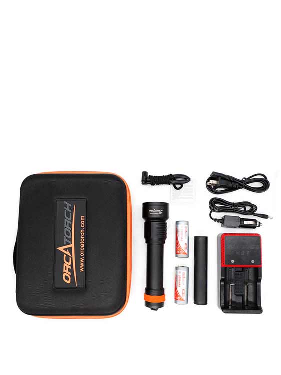 Orcatorch D511 Spot Torch Package