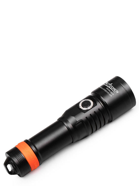 Orcatorch D530 UV Torch Side and Top