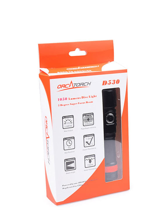 Orcatorch D530 UV Torch in Box