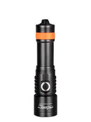 Orcatorch D530V 1200 Lumen Dive Torch Top