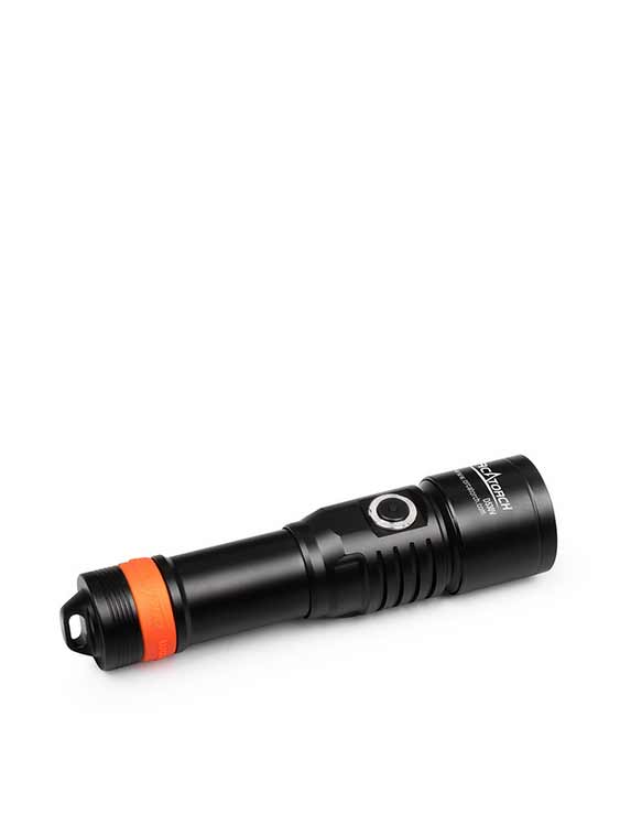 Orcatorch D530V Snoot Package Torch Side