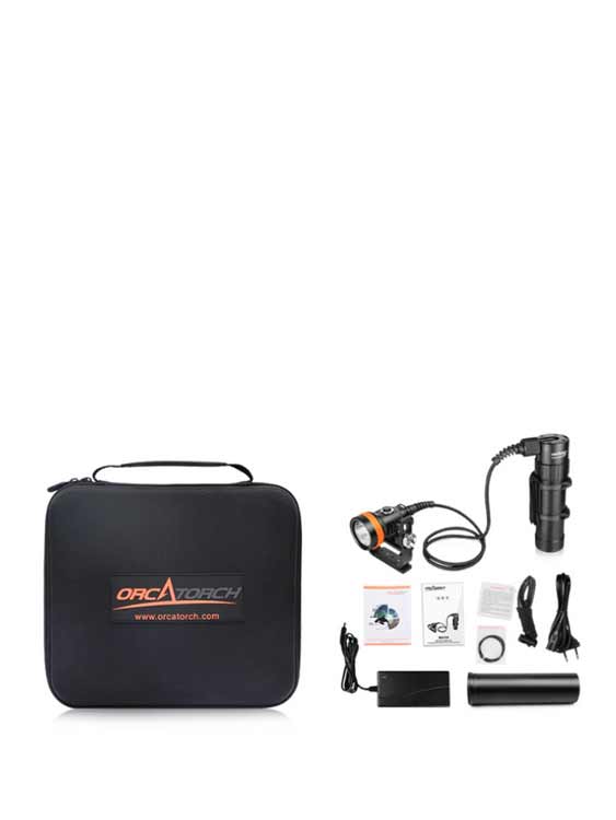 Orcatorch D630 Canister Torch Package