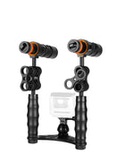 Orcatorch D710V Dual Video GoPro Tray (4000 Lumen) Back