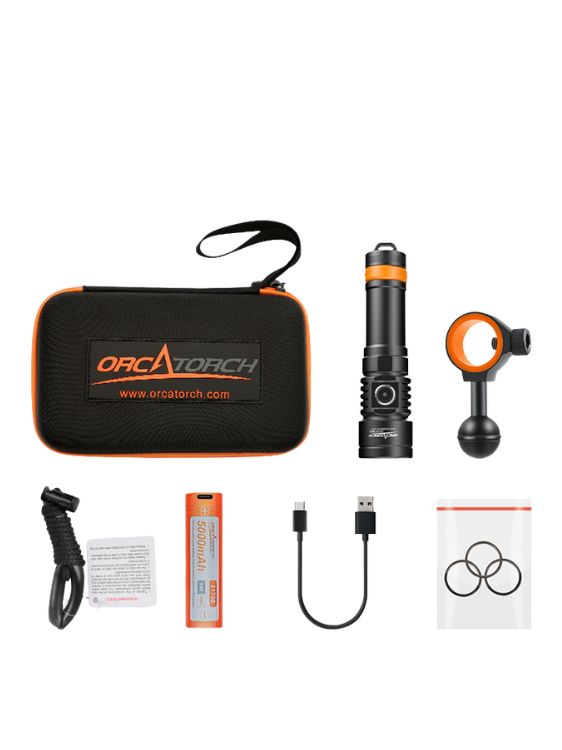 Orcatorch D710V MK2 Video Light Package