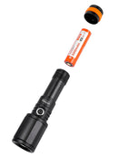Orcatorch D720 Long Distance Dive Torch Top Battery